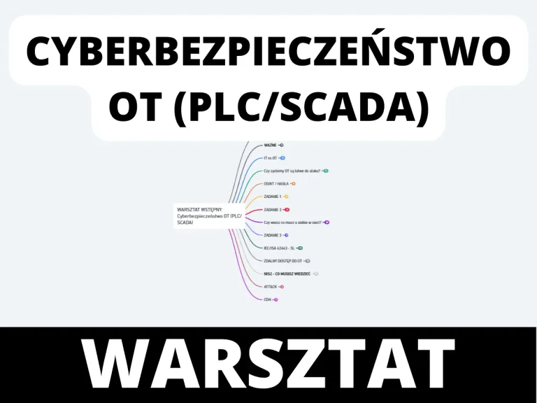Cyberbezpieczeństwo OT - warsztat PLC SCADA