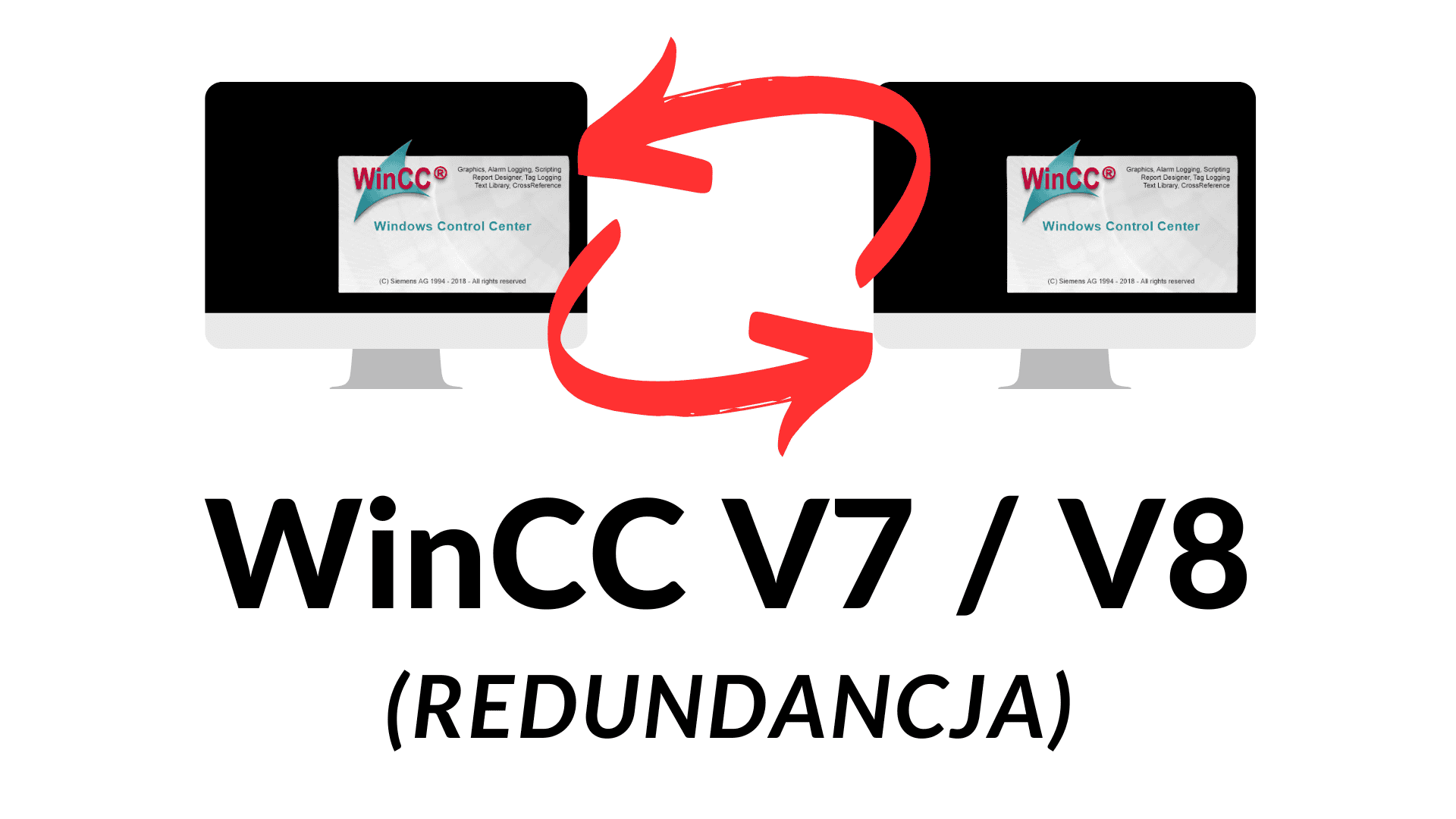 WinCC V7 V8 REDUNDANCJA